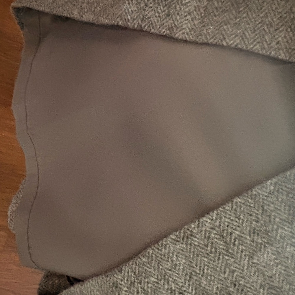 NWT TALBOTS Size 14 Gray Women's Skirt Excellent quality lined Save$$ - Picture 4 of 7